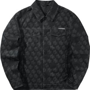 【满身印花】HLA海澜之家POWER YOUNG工装夹克春夏季时尚外套男款