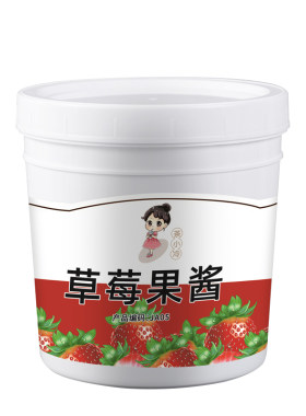 茶小冷草莓果酱酱喜茶奶茶店原料