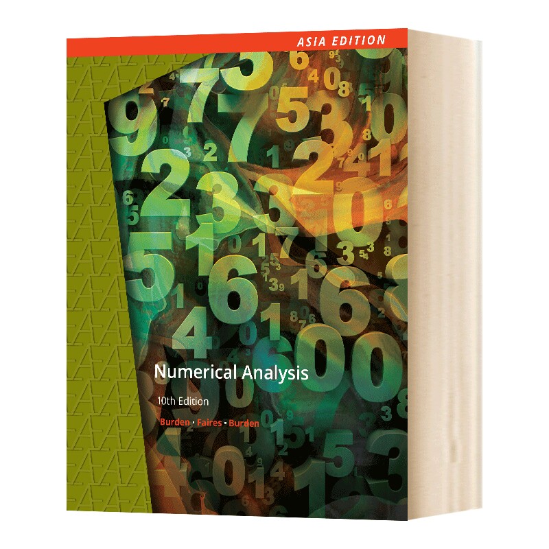 数值分析 第10版 英文原版 Numerical Analysis 10th Edition 英文版 Richard L. Burden, J. Douglas Faires 进口英语书籍
