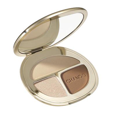 自然堂三色立体塑颜修容盘细腻轮廓感珠光高光提亮凹陷哑光阴影