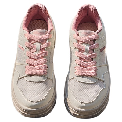 鸿星尔克板鞋女2025春季新款小白