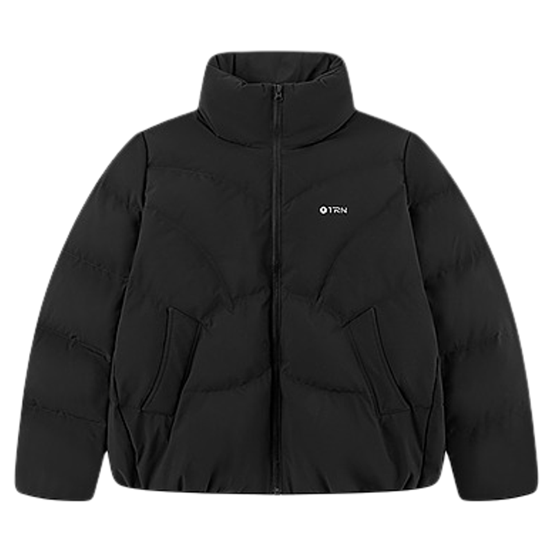 乔丹加厚保暖防风羽绒服女生棉服