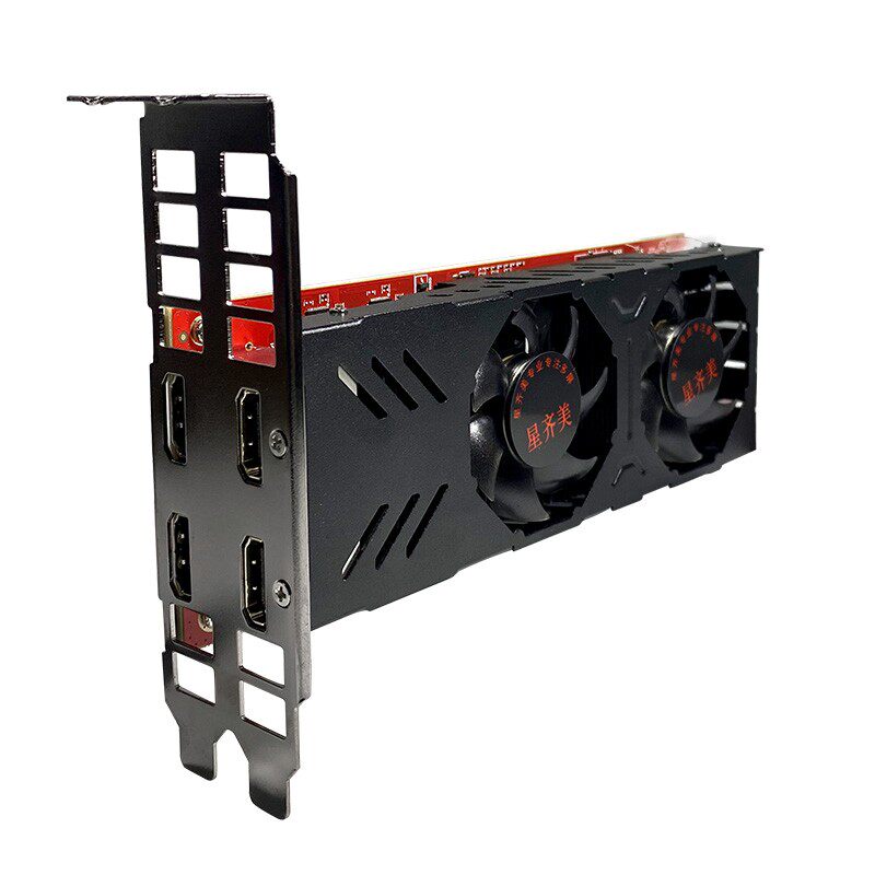 四屏显卡HDMI多屏显卡NVIDIA芯片