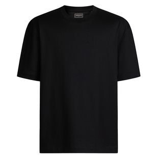 【100%长绒棉】曼加龙男士T恤夏季新款休闲百搭印花短袖圆领上衣