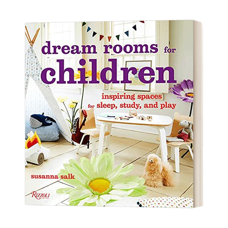 英文原版 精装 Dream Rooms For Children 一个睡觉玩耍学习的孩子房间 梦幻儿童房设计 精装 英文版 进口英语原版书籍