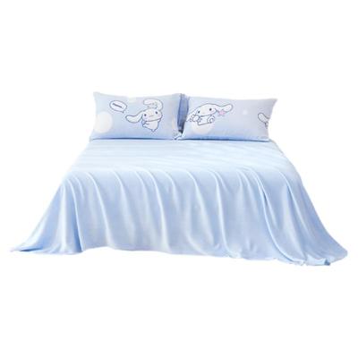 水星儿童家纺单件床单暖绒床单母婴A类防静电牛奶绒宿舍家用床单