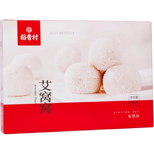 稻香村艾窝窝360g 豆沙板栗味传统糕点心麻薯糍粑北京味道