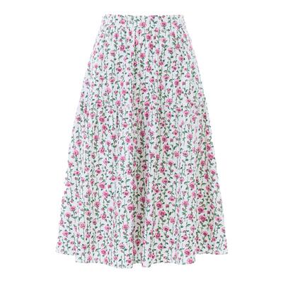 LIME莱茵高腰棉质半裙