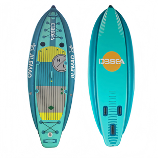 皮划艇充气床钓鱼佬专用双钓鱼座充气桨板双层加厚冲浪板成人儿童