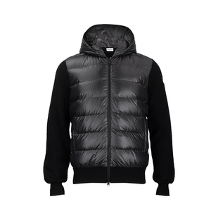 Moncler蒙口男padded长袖连帽舒适保暖羽绒服男士秋冬2026年新品