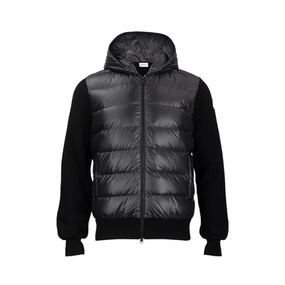 Moncler长袖连帽舒适羽绒服男士
