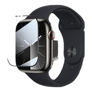 西泊来适用苹果手表s9保护膜iwatchs9贴膜watchs9钢化iwatch8全屏applewatchs7/6watch5/4applewatch3se软膜2