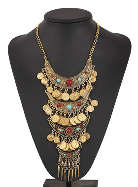 项链2022年新款女复古民族风流