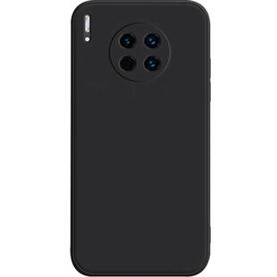 适用华为Mate30机壳防摔新款液态硅胶HW全包直边Mate30Pro石墨黑成熟个性简约Mate30EPro纯色情侣潮牌c薄软壳