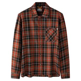 Timberland添柏岚户外男舒适透气格子休闲长袖衬衫外套|A6P8S