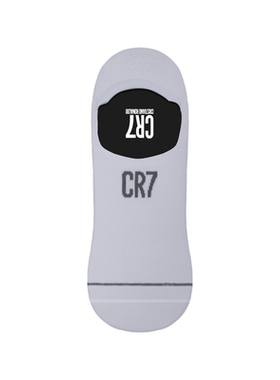 C罗薄款透气袜子CR7竹纤维船袜