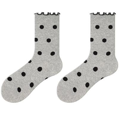 Primeet派米女精梳棉中筒袜