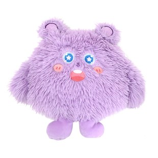 小怪兽热水袋可爱充电防爆暖水袋电暖袋痛经女生毛绒暖宝宝暖手宝