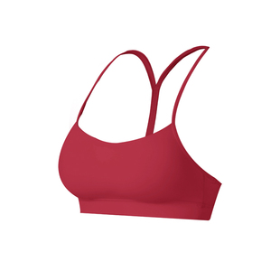 ARIALEISURE 运动内衣美背女新年红健身文胸瑜伽服上衣背心细肩带