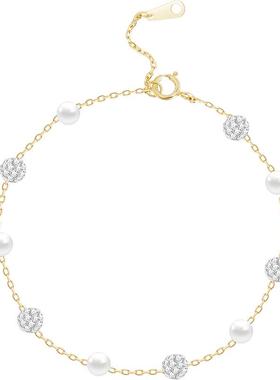 sundyhoneyS925银珍珠锆石