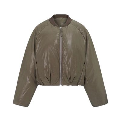 短款宽松设计羽绒填充百搭外套