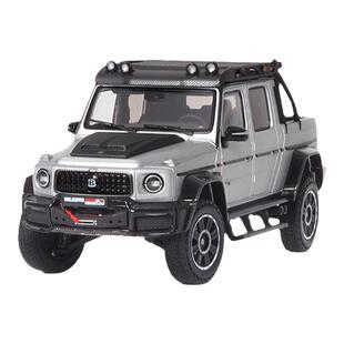 巴博斯G800 XLP 皮卡 AR似真1:43奔驰大G 改装车仿真合金汽车模型