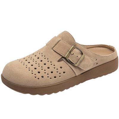 日泰时尚百搭勃肯女拖鞋包头舒适