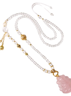 泰国佛牌链子水晶挂链4mm细链