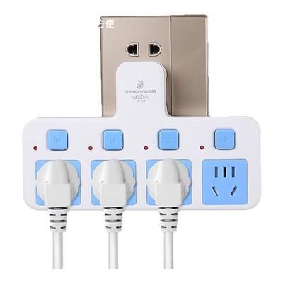 多功能面板多孔转换器插座扩展插头家用一转二三多位拓展不带线插