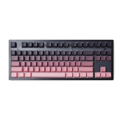 腹灵mk870pro黑莓紫气东来有线无线键盘客制化办公电竞游戏侧刻