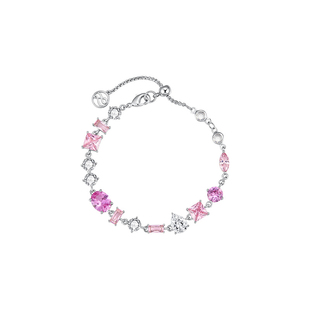 ZEGL真柳设计师桃花邂逅精致高级感手链女款轻奢宝石情绪稳定手饰