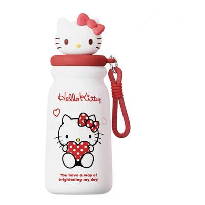 HELLOKITTY大容量保温杯女生高颜值三丽鸥学生茶仓吸管水杯子礼物