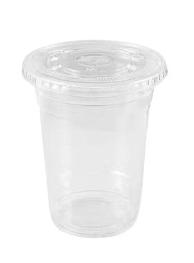 ins咖啡杯子一次性带盖透明pet塑料奶茶外带打包套装食品级吸管