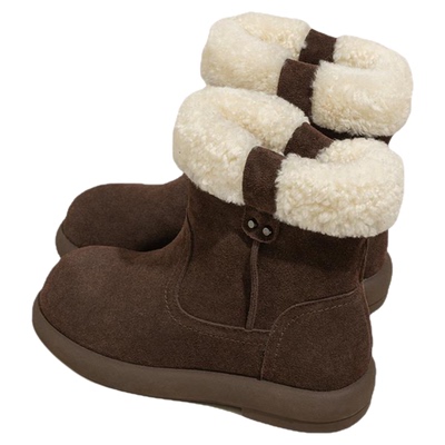 SNOWELF【6cm加绒厚底雪地靴】