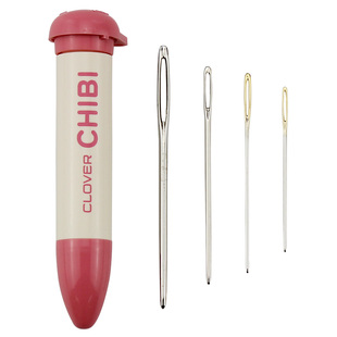 日本进口Clover可乐毛线缝合针编织钩织弯头缝针大眼钝头毛衣钩针