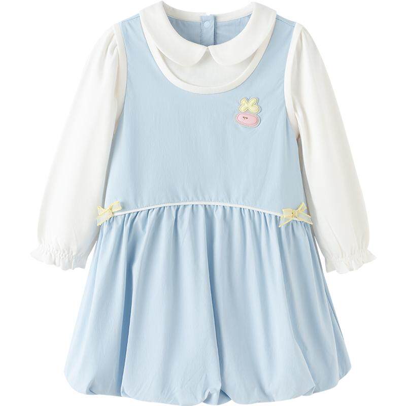 巴拉巴拉女童连衣裙宝宝公主裙春