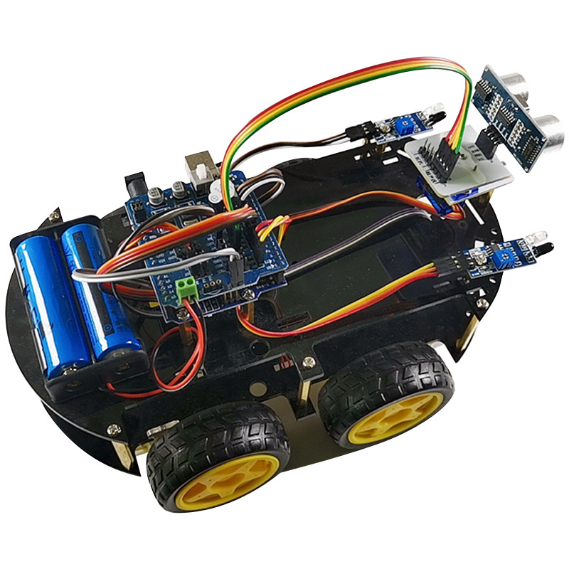 STM32智能小车 机器人套件 循迹 避障 遥控 蓝牙小车套件 创客DIY