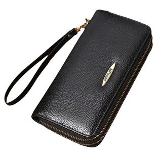 【双拉链】新款手提钱包女士长款拉链手拿大容量银行卡包零钱包潮