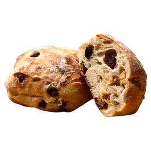 良禾坚果面包现做恰巴塔营养早餐食品小麦面包贝果粗粮坚果小欧包