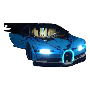 KGBOX42083BugattiChiron新款布加迪跑车LED灯具灯饰收纳盒