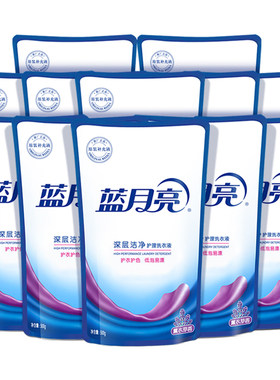深层洁净亮白增艳洗衣液蓝月亮