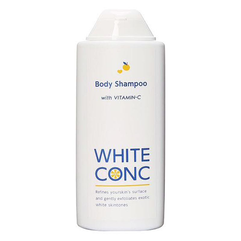 大瓶white conc维C全身美白沐浴露冬季角质补水泡泡高保湿600ml