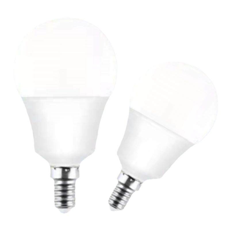 螺旋led灯泡e14小螺口尖泡节能灯家用省电暖光白光吊灯水晶灯球泡