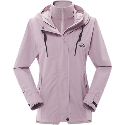 伯希和户外冲锋衣三合一抓绒内胆