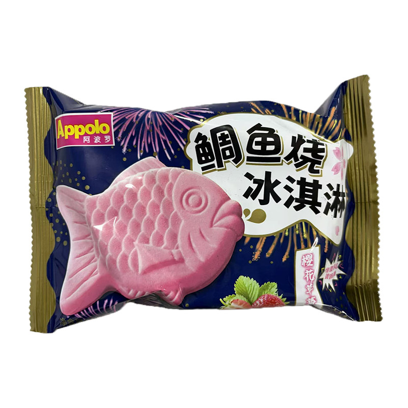 冰淇淋威化阿波罗鲷鱼烧中国