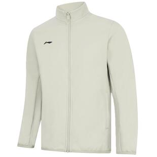 李宁立领开衫外套男秋冬休闲轻便四面弹240斤特大码运动风衣防风