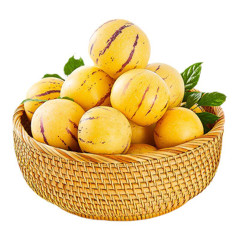 馋鲜农庄云南石林人参果圆果人生果新鲜树上成熟低糖水果皮薄多汁