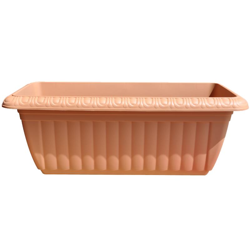 爱丽思仿陶瓷塑料特大号花盆长条形加厚阳台种菜盆草莓盆栽爱丽丝