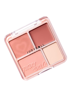 Judydoll橘朵腮红高光盘水光腮红膏修容一体多用女生礼物官方正品