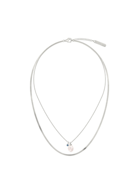 PEARLONA巴洛克珍珠双层叠戴项链